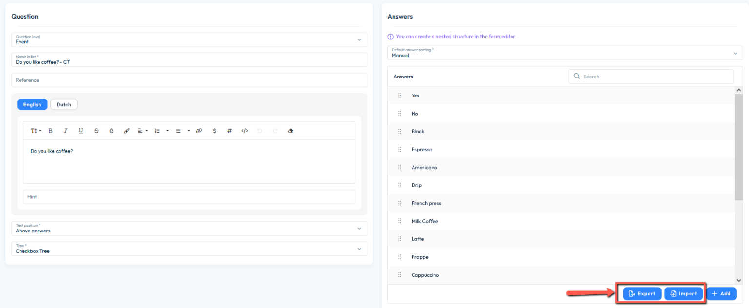 Questions – Visit Create Knowledgebase
